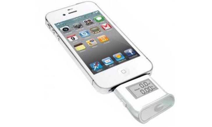 iPhone alcohol tester